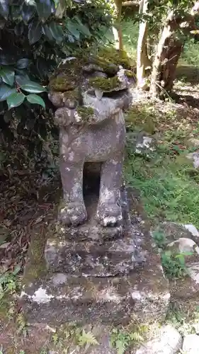 吉沢神明社の狛犬