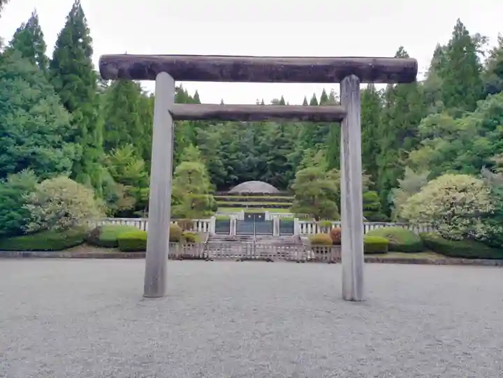 武蔵陵墓地のお墓