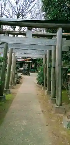 厳嶋神社の鳥居