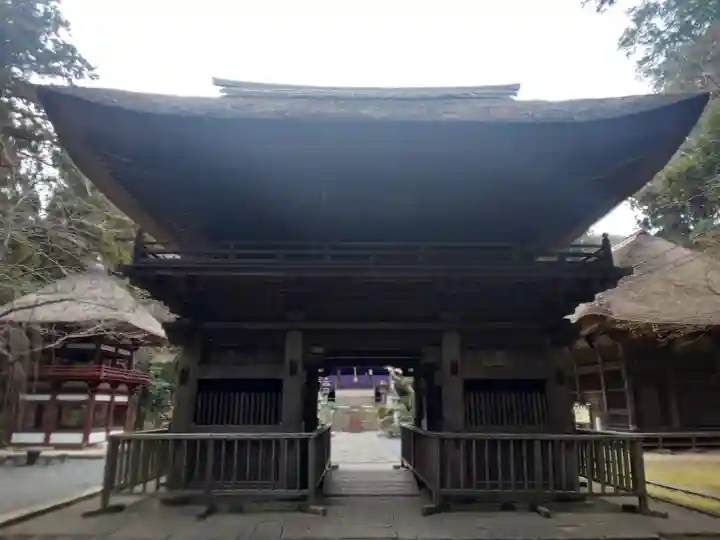 西明寺の山門・神門