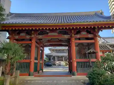 浄土宗南命山善光寺の山門・神門