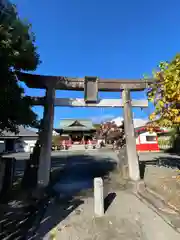 雷電神社の鳥居