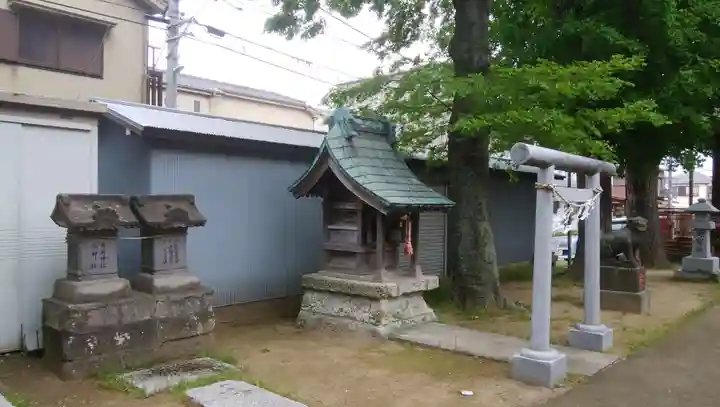 本行徳神明社(神明宮)の鳥居