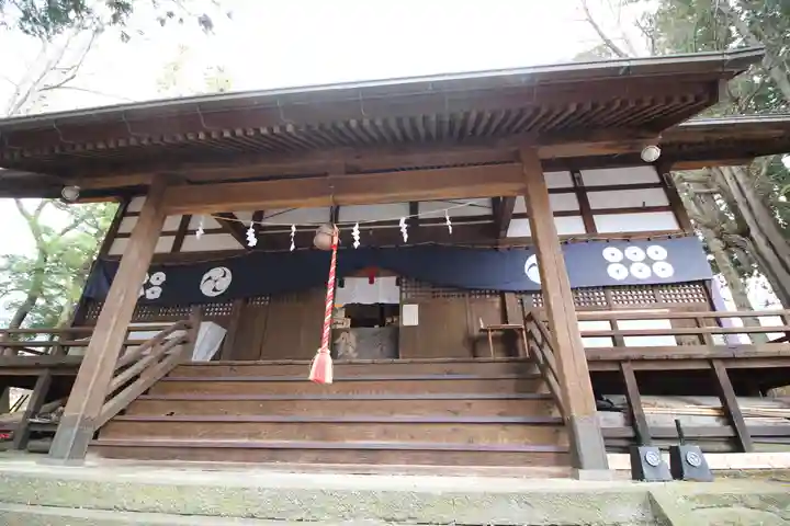 山家神社の本殿・本堂