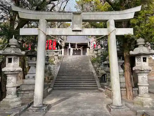 岐佐神社の鳥居