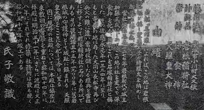 稲荷社（岩根稲荷社）の歴史