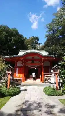 自由が丘熊野神社の本殿・本堂
