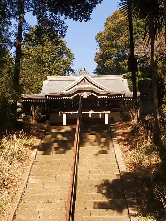 西八朔杉山神社の本殿・本堂