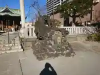 胡録神社の狛犬