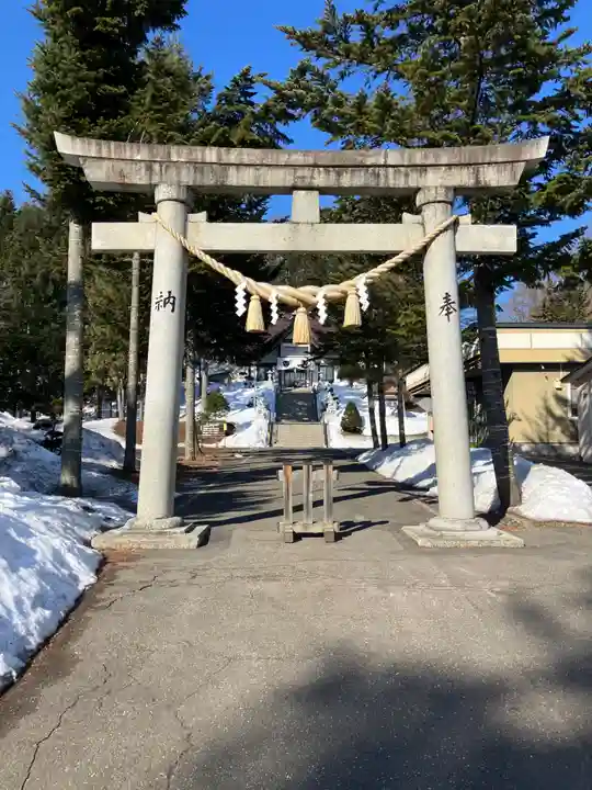 札内神社の鳥居