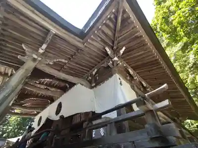 戸隠神社中社の本殿・本堂