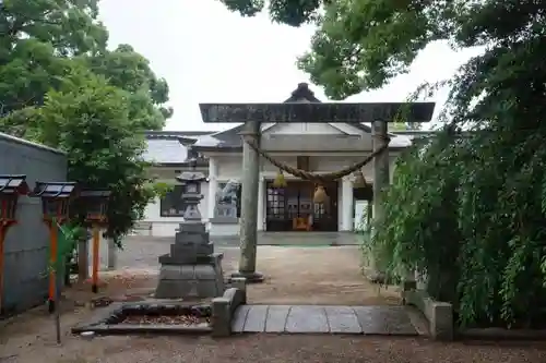 都波岐奈加等神社の鳥居