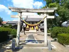 若宮八幡社の鳥居