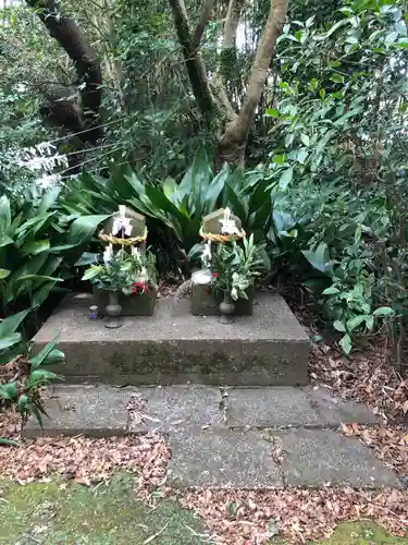 烏帽子嶽神社の地蔵