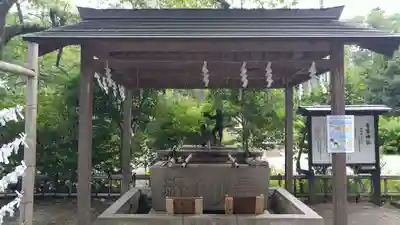 青葉神社の手水舎