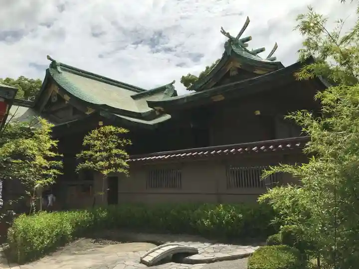 高津宮の本殿・本堂