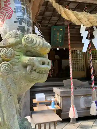 大國魂神社の狛犬