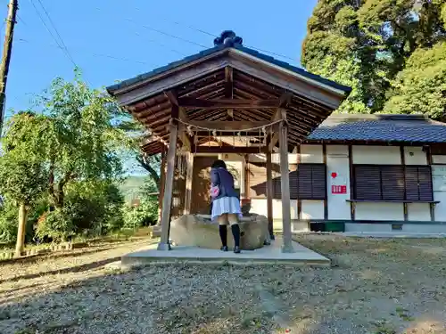 五社神社の手水