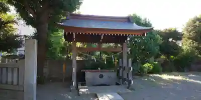 安方神社の手水舎
