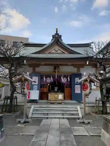穏田神社の本殿・本堂
