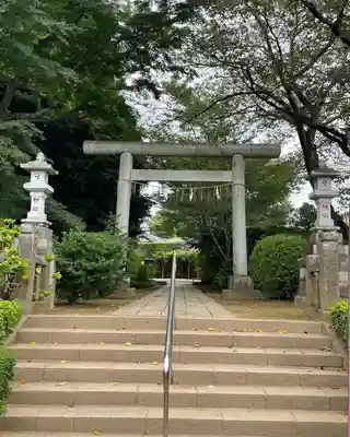 水戸八幡宮の鳥居
