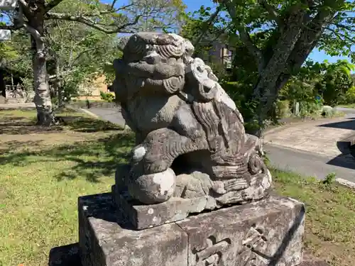 熊野神社の狛犬