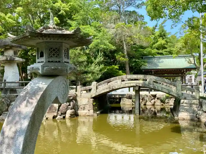 伊弉諾神宮の庭園