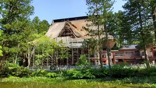 出羽神社(出羽三山神社)～三神合祭殿～の本殿