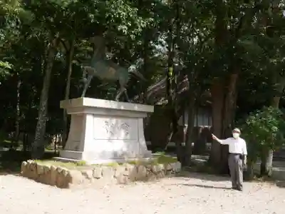 伊弉諾神宮の狛犬