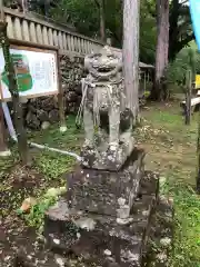 坂本八幡神社の狛犬