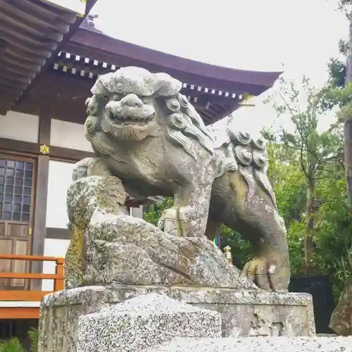 鹿嶋吉田神社の狛犬