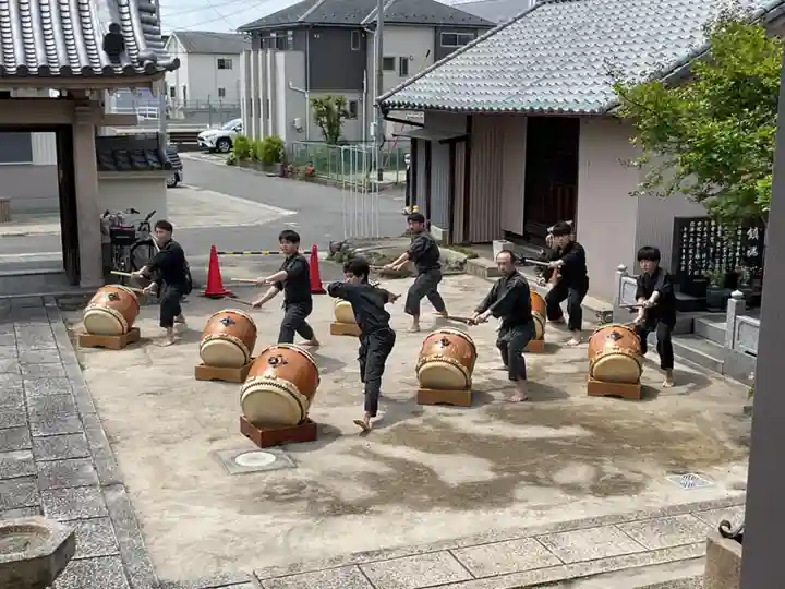 萬溪寺(万渓寺)のお祭り