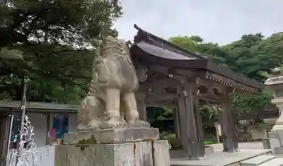 氣多大社の狛犬