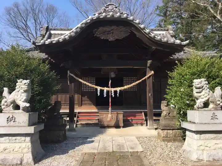 網戸神社の本殿・本堂