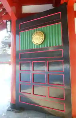 北海道護國神社の山門・神門