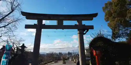 豊国神社の鳥居