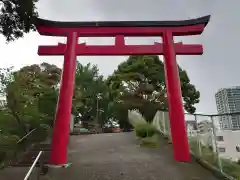 （芝生）浅間神社の鳥居