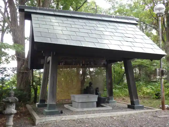 名寄神社の手水舎