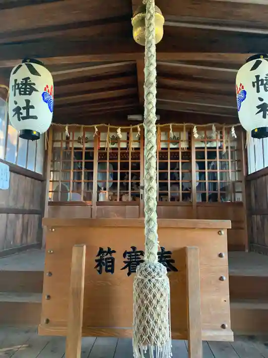 長島八幡神社の本殿・本堂