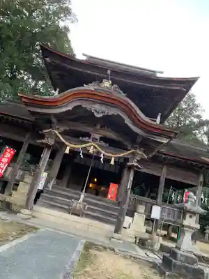 鰐鳴八幡宮の本殿・本堂