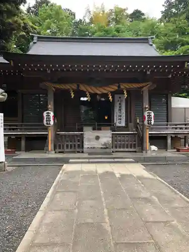 中氷川神社の本殿