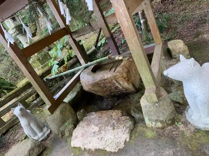 山口大神宮の手水舎