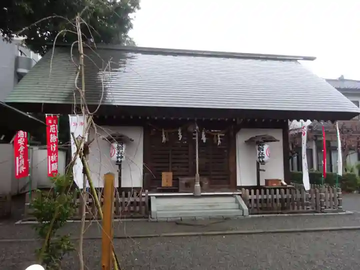 母智丘神社の本殿・本堂