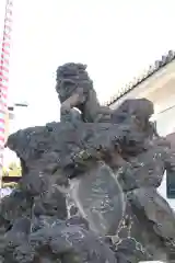 鶴見神社の狛犬