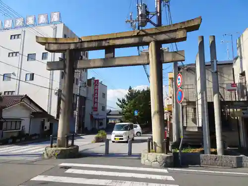 曽根天満宮の鳥居