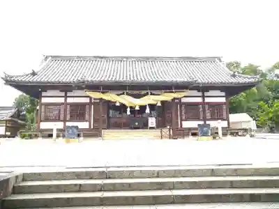 阿智神社の本殿・本堂