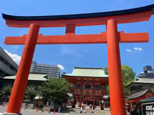 生田神社の鳥居