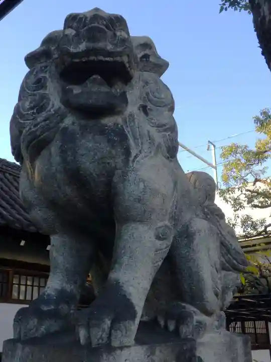 六孫王神社の狛犬