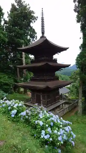 国宝 大法寺の塔