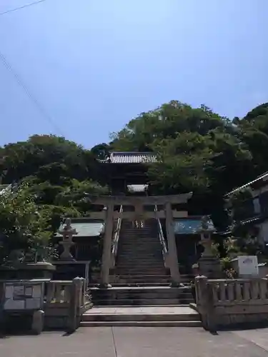 沼島八幡神社の鳥居